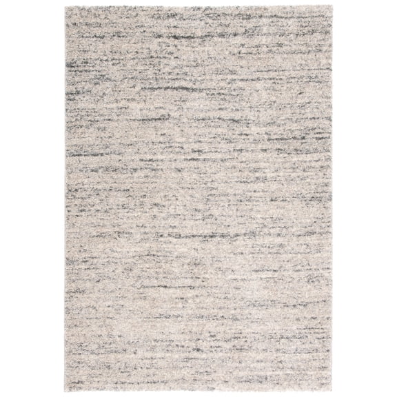 SAFAVIEH Retro Gorica Striped Area Rug, Ivory/Dark Grey, 5'3" x 8'