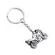 thumbnail image 5 of Jumpingount LLavero de motocicleta diseño Simple Metal motocicleta colgante llavero anillo vacaciones cumpleaños regalo plata 2piezas Jumpingount CBP014227, 5 of 6