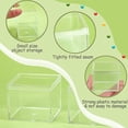 thumbnail image 2 of 8 Pieces Of Transparent Acrylic Plastic Square Square Jewelry Box Mini Storage Box With Lid Mini Sq, 2 of 5