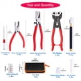 thumbnail image 5 of Glass Cutting Tool Set Kit, Wheeled Tile Nippers Running Pliers Breaking Oil Feed Cutter, 5 of 5