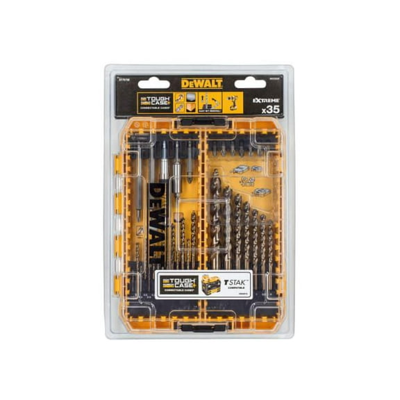 DEWALT - DT70756 Mixed Drill & Bit Set, 35 Piece