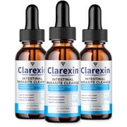 (3 Pack) Clarexin Liquid Drops, Clarexen Cleanse Gut Health Support (6oz)