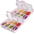 thumbnail image 1 of Contenedor de almacenamiento de alimentos DAOTENGQL Snackle Box, 30 x 22 cm, portátil, 1 of 6