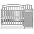 thumbnail image 2 of Dream On Me Casco 4-in-1 Mini Crib and Dressing Table, Pebble Grey, 2 of 8