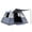 Blackout Gray with Foyer, variant on EVER ADVANCED 6 Person Blackout Camping Tent, Instant Family Tents, 60 s Quick Setup, Water-Resistant, Blue