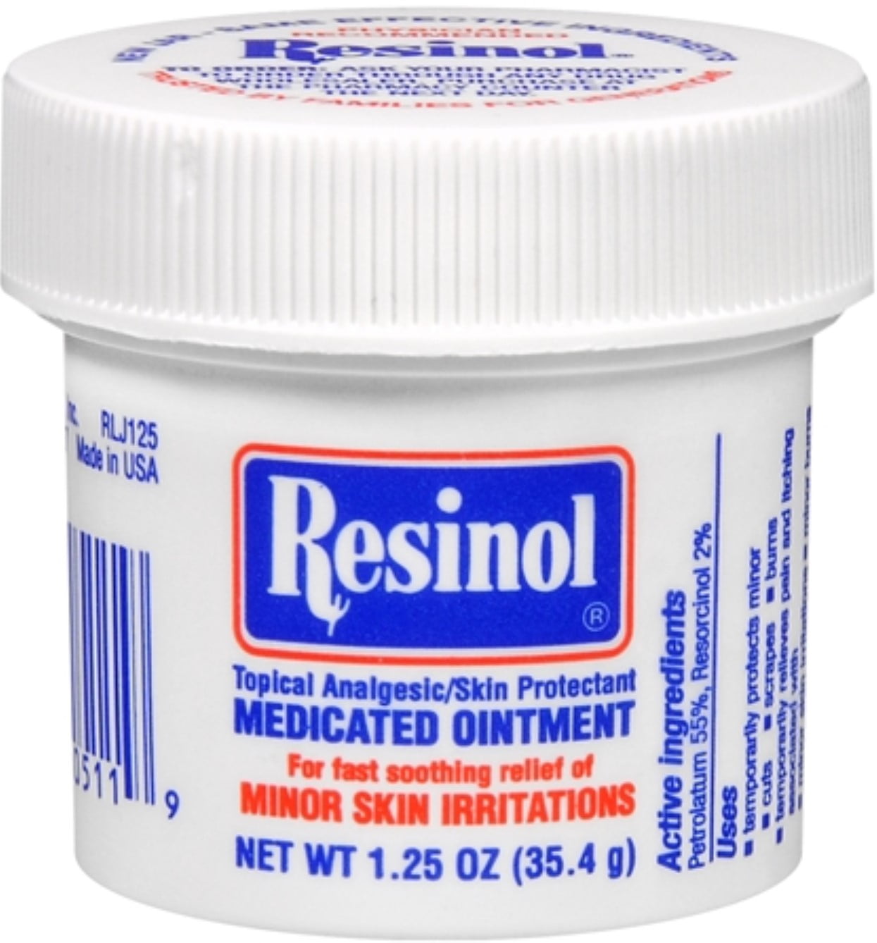 Resinol Medicated Ointment 1.25 oz (Pack of 4)