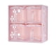 thumbnail image 2 of Caja de condimentos transparente con asa y cuchara, juego de 1 estante para contenedores de almacenamiento con botellas desmontables, a prueba de fugas y apilable para una fácil organización, 2 of 7
