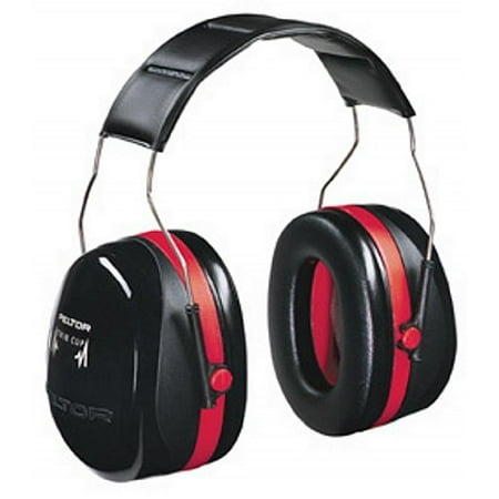 Peltor Muff - Peltor Over Head Ear Muffs H10a Optime 105, Double Shell Tech, Red/Black,14316, Order Quantity: 1 By ERB