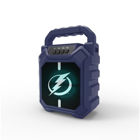 SOAR NHL LED ShockBox Wireless Bluetooth Speaker with FM radio – Tampa Bay Lightning