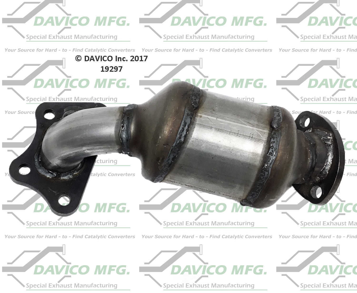 Davico Mfg Catalytic Converter P/N:19297 Fits select: 2010-2011 CHEVROLET EQUINOX, 2010-2011 GMC TERRAIN