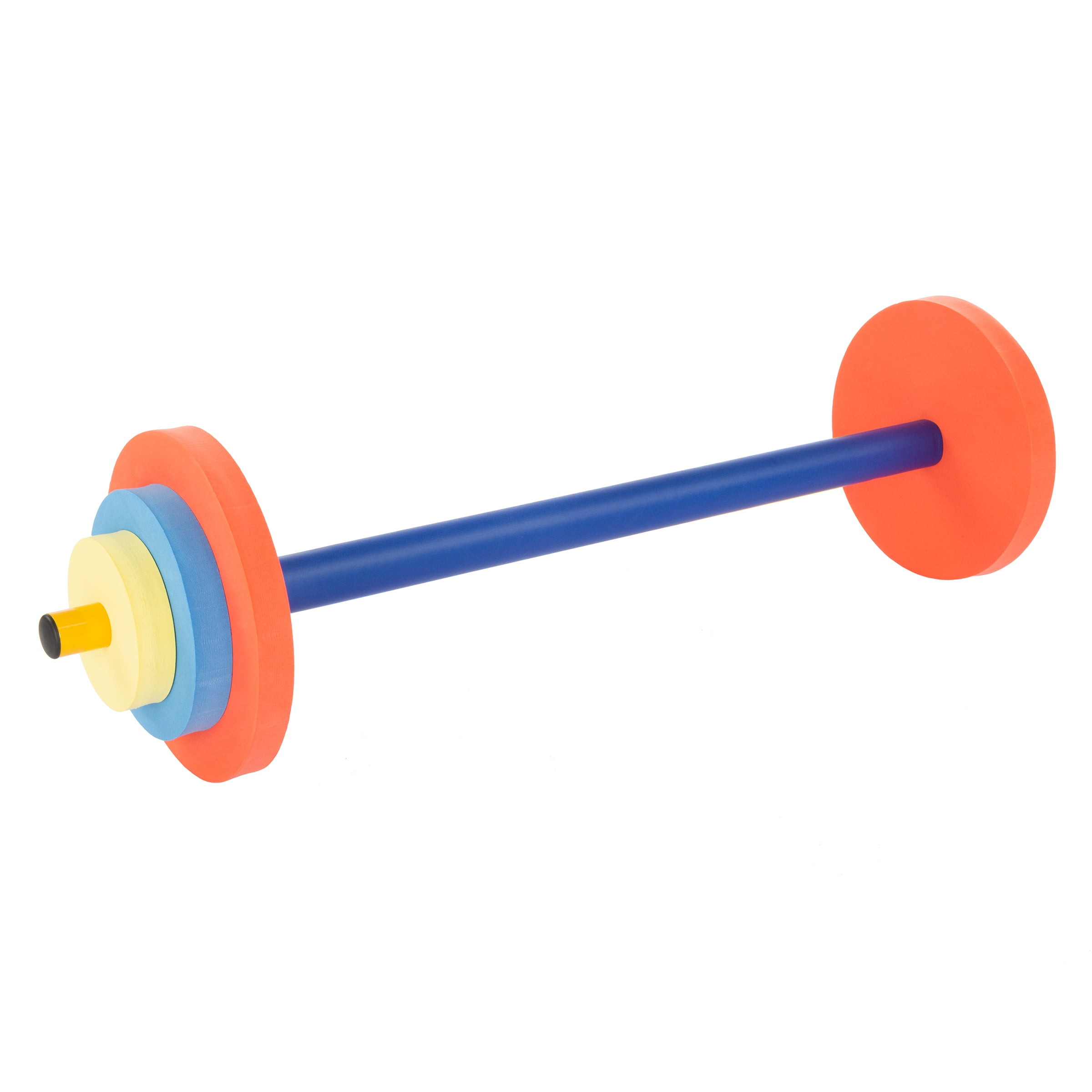 Hey Play Kids Weight Bench Set with Leg Press and Barbell for Ages 3 and Up