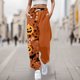 thumbnail image 1 of WILLBEST Pantalones Deportivos Casuales para Mujer, Cómodos, con Estampado de Halloween, Cintura Elástica Suave, Diseño de Dibujos Animados, Pantalones Holgados para Uso Diario Chica, 1 of 3