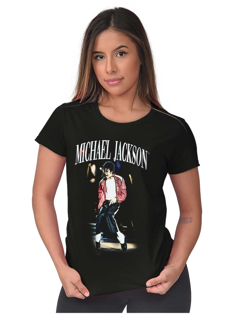 Michael Jackson Thriller Toe Stand Womens Slim Fit Graphic Tee