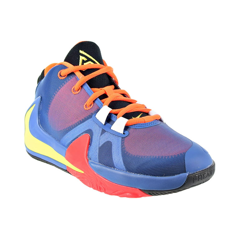 Nike Freak 1 1/2 Big Kids' Shoes Total Orange-Black-Blue Void-Dynamic  Yellow Cu1486-800 - Walmart.Com