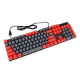thumbnail image 1 of Teclado Mecánico Teclado Ergonómico Retroiluminado RGB de 104 Teclas Teclas sin Decoloración Teclado Programable para Juegos de Dos Colores para PC Y Portátil ANGGREK Otros, 1 of 8