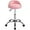 Pink, variant on CRXX Rolling Salon Stool PU Leather Height Adjustable Officer Chair Swivel Drafting Work Spa Stool, Pink