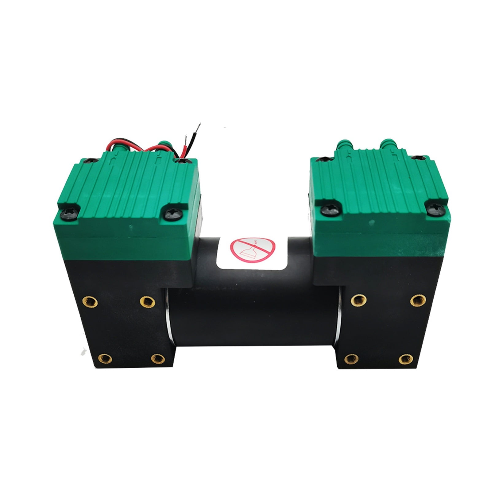 Micro Vacuum Pump Electric Pump Silent Small Air Pump Double Heads Diaphragm Pump 20L/MIN