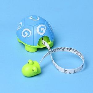 Hilingoto Turtle Measuring Tape, Roll Tape Measure Measuring Tape Body Accurate Tape Tape Body Measure Tape Chest Thigh Tape Ruler Tape Household Body Ruler Turtle Plastic Multifunction