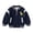 Navy, variant on Kids Jackets Girls Kids Baseball Jacket Long Sleeve Letterman Varsity Jackets for Boys and Girls Buttons Coat Quick Dry Grey,5-6 Years