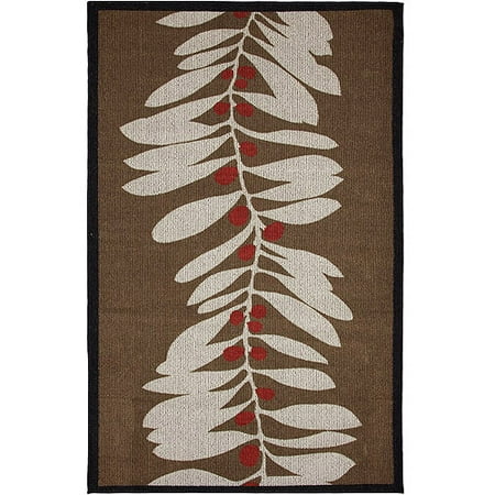 Hometrends Wavy Vine Indoor/Outdoor Rug, 96" x 120"