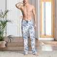 thumbnail image 2 of Fotbe Rose Flowers Pantalones de Pijama para Hombre, Pantalones de Dormir, Pantalones de Casa con Cintura Ajustable y Bolsillos-XX-Large, 2 of 6