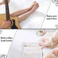 thumbnail image 5 of TWINNIS Super Soft Fluffy Carpets Shaggy Area Rugs For Living Room Bedroom Nursery Room,6'x9',White, 5 of 7