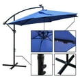thumbnail image 2 of Abble 10' Navy Rectangle Cantilever Patio Umbrellas, Adjustable Height, 2 of 5