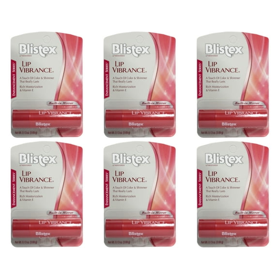 6 Pack - Blistex Lip Vibrance, Lip Protectant, 0.13 oz Each