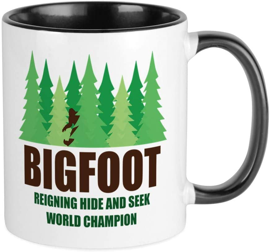 Sasquatch Coffee Mug Hide and Seek Champion Mug 
