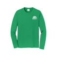 thumbnail image 1 of Gravity Outdoor Co. Chemise à Manches Longues - Vert Kelly - Logo Blanc - P, 1 of 2