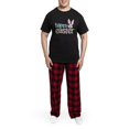 thumbnail image 5 of CafePress - Happy Easter Men's Dark Pajamas - Men's Dark Loose Fit Cotton Pajama Set, 5 of 7