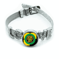 thumbnail image 1 of Tonto de abril día Pulsera pulsera pulsera de cristal amor pulsera ajustable, 1 of 2