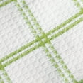 thumbnail image 3 of T-fal Coordinating Flat Waffle Weave Dish Cloth Set - 100% Pure Cotton - 8-Pack - 12 in. x 13 in. - Green, 3 of 5