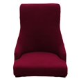 thumbnail image 2 of Funda de silla perfecl moderna impermeable para asiento trasero Vino rojo, 2 of 8