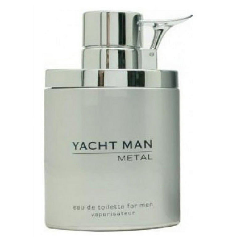 Yacht Man Metal By Myrurgia Eau De Toilette Spray 3.4 Oz Walmart