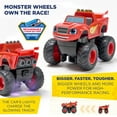 thumbnail image 3 of Nickelodeon Blaze and The Monster Machines Vehicle Playsets STEM Race Track Glowing Toy - Monster Truck Gift for Boys and Girls Ages 3-8, 3 of 10