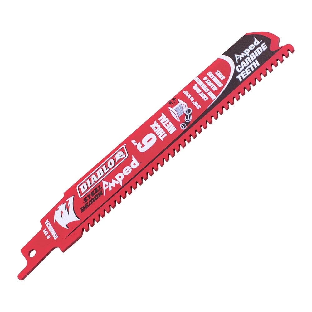 Diablo Steel Demon Amped Carbide 6 Inch Blade 3Pk