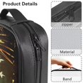 thumbnail image 6 of FKELYI Grunge American Flag Elk Deer Cross Print Bible Cover for Women Men Faux Leather Book Cover with Handle Zippered Bible Case Church Bible Bag for Prayer Outdoor Study, 6 of 6