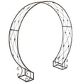 thumbnail image 2 of SAFAVIEH Mizell Outdoor Patio Moon Gateway, Antique Black, 2 of 10