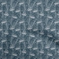 thumbnail image 1 of oneOone Cotton Cambric Dark Teal Blue Fabric Floral Line Drawing Craft Projects Decor Fabric Printed By The Yard 56 Inch Wide, 1 of 4