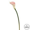 thumbnail image 3 of Vickerman 26'' Artificial Pink Calla Lily Stem, 6 per Bag, 3 of 3