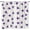 Purple Star, variant on Modern Geometric Checkered Curtains, Purple Gray Black Rod Pocket Drapes Window Treatments 2 Panels Set, Soft Texture Lightweight Window Shades for Living Room Bedroom Apartment Decor-W42xL63in