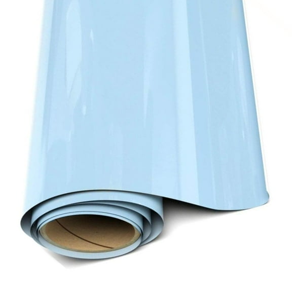 Siser EasyWeed Heat Transfer Vinyl - Powder Blue 12"x20" HTV Iron On Vinyl - Heat Press Vinyl