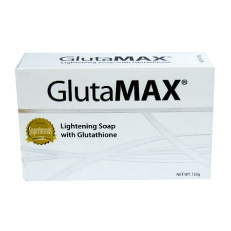 GlutaMAX Lightening Soap with Glutathione - 135gm - Great for all skin (Best Type Of Soap For Skin)