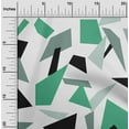 thumbnail image 2 of oneOone Cotton Flex Green Fabric Geometric Sewing Fabric By The Yard Printed Diy Clothing Sewing Supplies 40 Inch Wide, 2 of 6