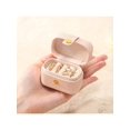 thumbnail image 4 of Portable Mini Jewelry Box - Sturdy PU Leather Construction, Compact Storage for Earrings, Rings, and Other Jewelry Accessories, 4 of 6