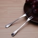 thumbnail image 3 of Mini tenedor de acero inoxidable Tenedor de postre de frutas (12 piezas), 3 of 5