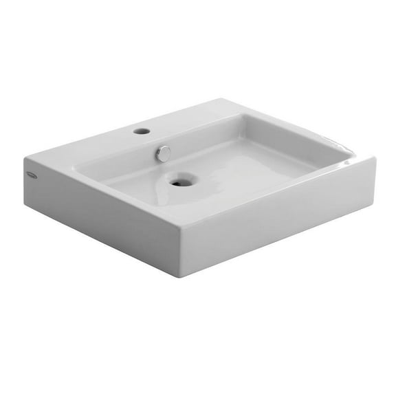 American Standard Studio Above-Counter Rectangular Sink in White