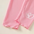thumbnail image 5 of Xyant Toddler Baby Girl Clothes 3 Pack Fall Outfits Long Sleeve Ruffled Winter Outfits Cute Baby Clothes for Girls (Pink,18-24 Months), 5 of 7