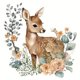 thumbnail image 1 of (w2535) Resina Diamante Serie Animal Alce Diamante 30*30CM, 1 of 9